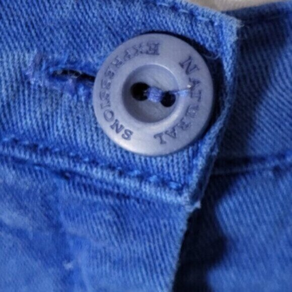 Vintage Denim Jean Blue Maxi Skirt Sz 10 - Picture 13 of 14